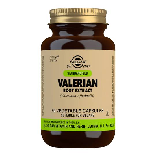 Solgar Valerian Root Extract Vegecaps 60
